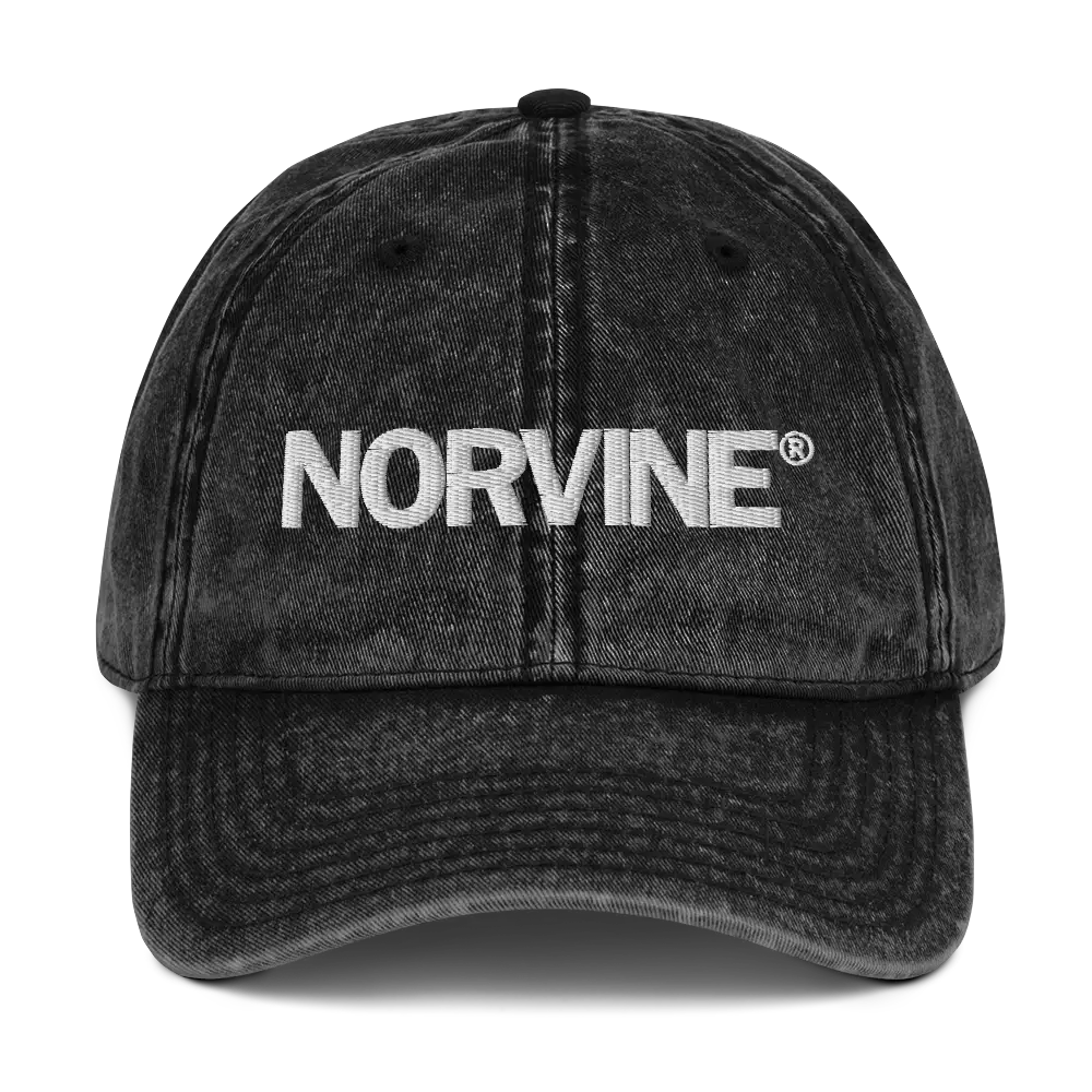 Vintage Cotton Twill Cap Headwear - Norvine