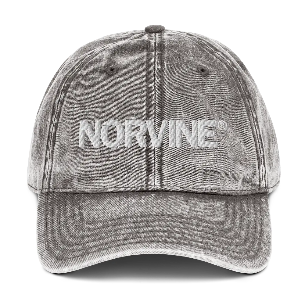 Vintage Cotton Twill Cap Headwear - Norvine